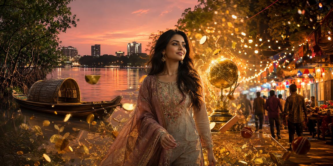 ঢাকায় রাতের বাজারে ক্রিকেট বেটিং উপভোগ করছেন তরুণরা