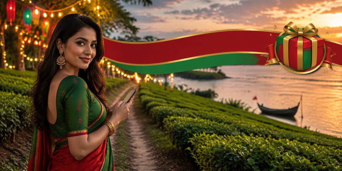 রংপুরে একটি স্মার্টফোনে 2uul মোবাইল বেটিং প্ল্যাটফর্মের লাল-সবুজ থিম দেখা যাচ্ছে